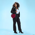 Spider-Man Sherpa Heart Shaped Crossbody Bag LFlifestyle2 view 3
